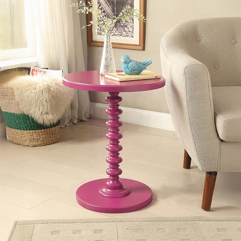 ACME Furniture - Acton Accent Table - Purple - AC01196 veiw 6
