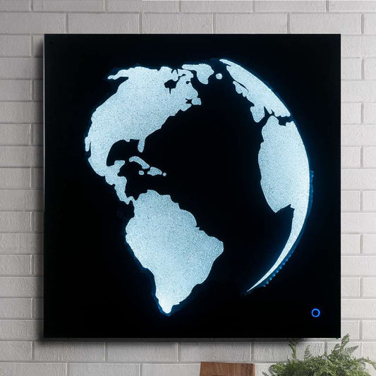 ACME Furniture - Adamas Wall Art w/LED - 97718 veiw 1
