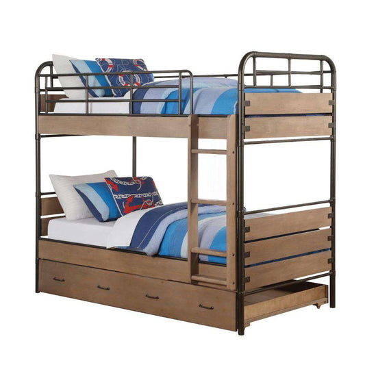 ACME Furniture - Adams Twin/Twin Bunk Bed & Trundle - 37760 veiw 1