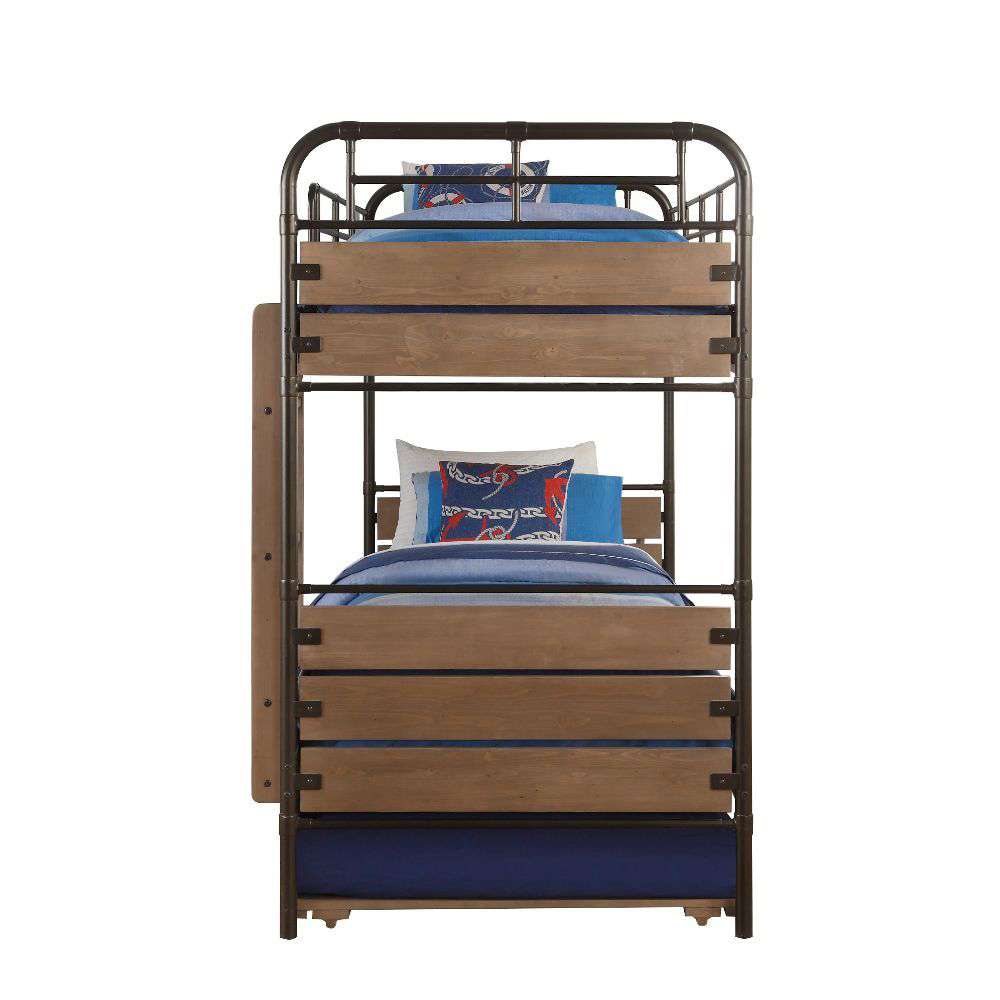 ACME Furniture - Adams Twin/Twin Bunk Bed & Trundle - 37760 veiw 2