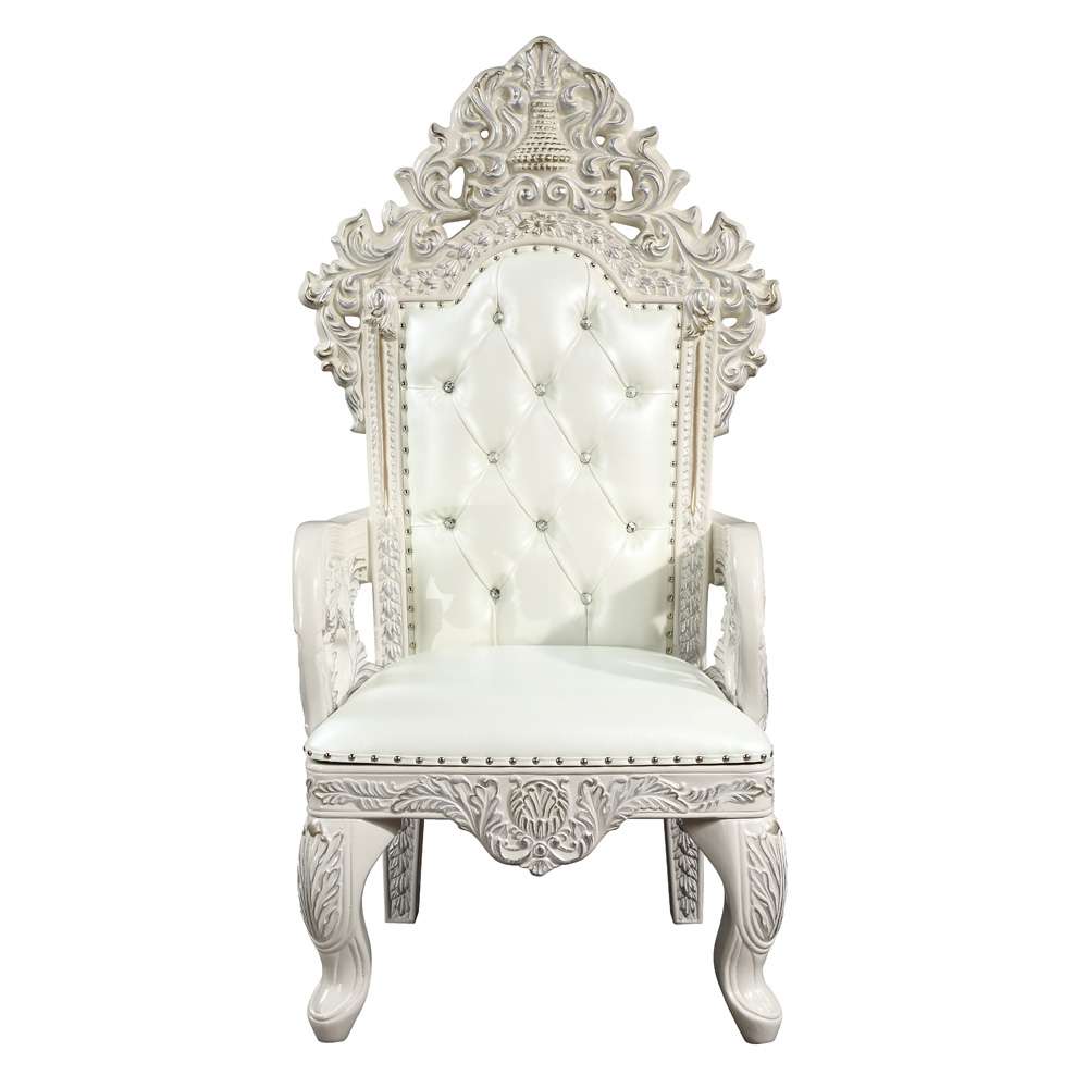 ACME Furniture - Adara Arm Chair (Set of 2) - Antique White - DN01231 veiw 2