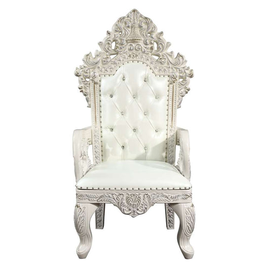 ACME Furniture - Adara Arm Chair (Set of 2) - Antique White - DN01231 veiw 2