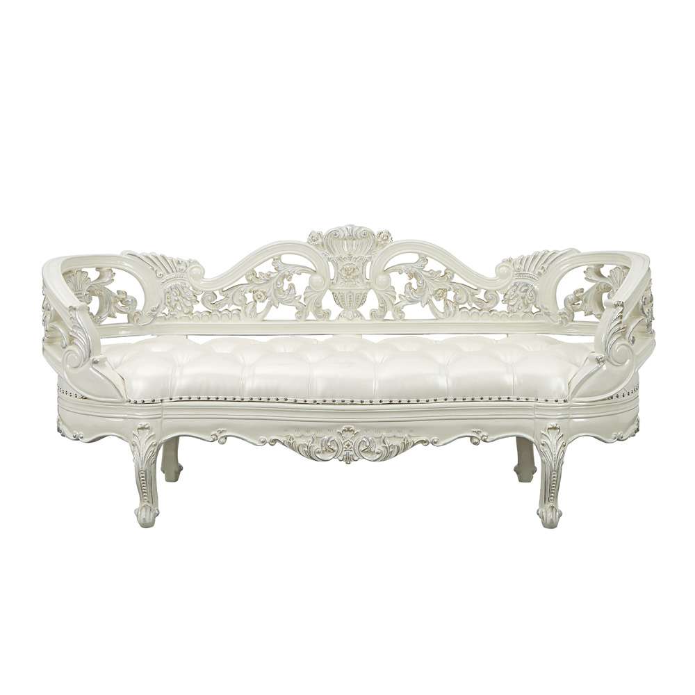 ACME Furniture - Adara Bench - Antique White - BD01253 veiw 3
