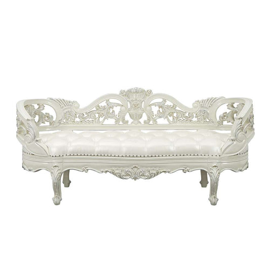 ACME Furniture - Adara Bench - Antique White - BD01253 veiw 3
