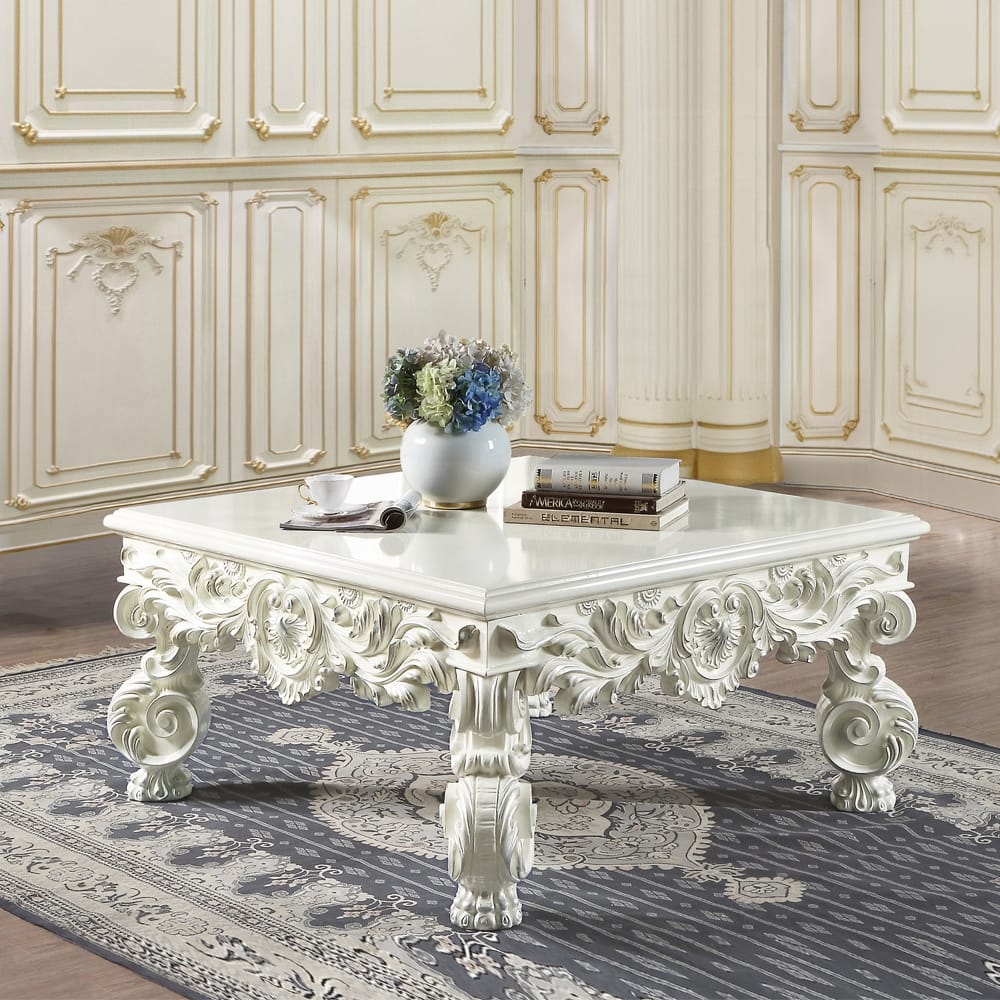 ACME Furniture - Adara Coffee Table - Antique White - LV01217 view 4