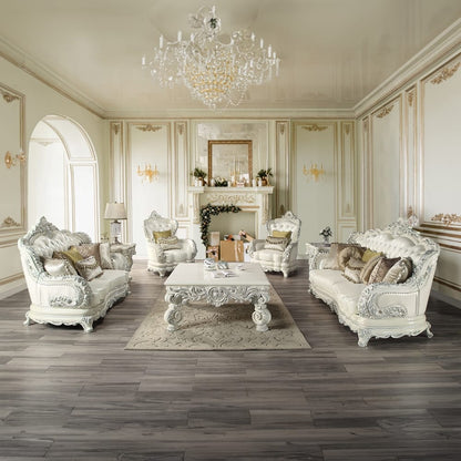 ACME Furniture - Adara Coffee Table - Antique White - LV01217 view 6