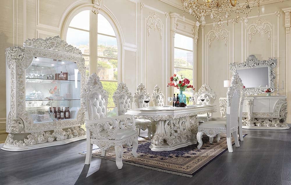ACME Furniture - Adara Dining Table - Antique White - DN01229 view 4