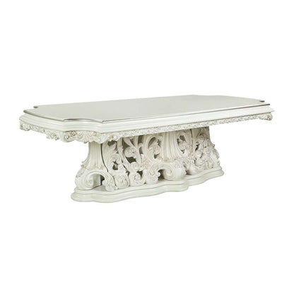 ACME Furniture - Adara Dining Table - Antique White - DN01229 veiw 1