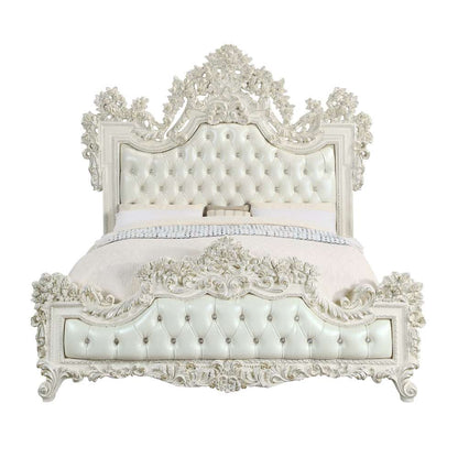ACME Furniture - Adara Eastern King Bed - Antique White - BD01248EK view 2
