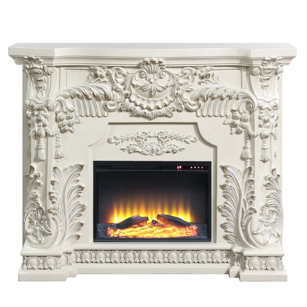 ACME Furniture - Adara Fireplace - Antique White - AC01620 veiw 3