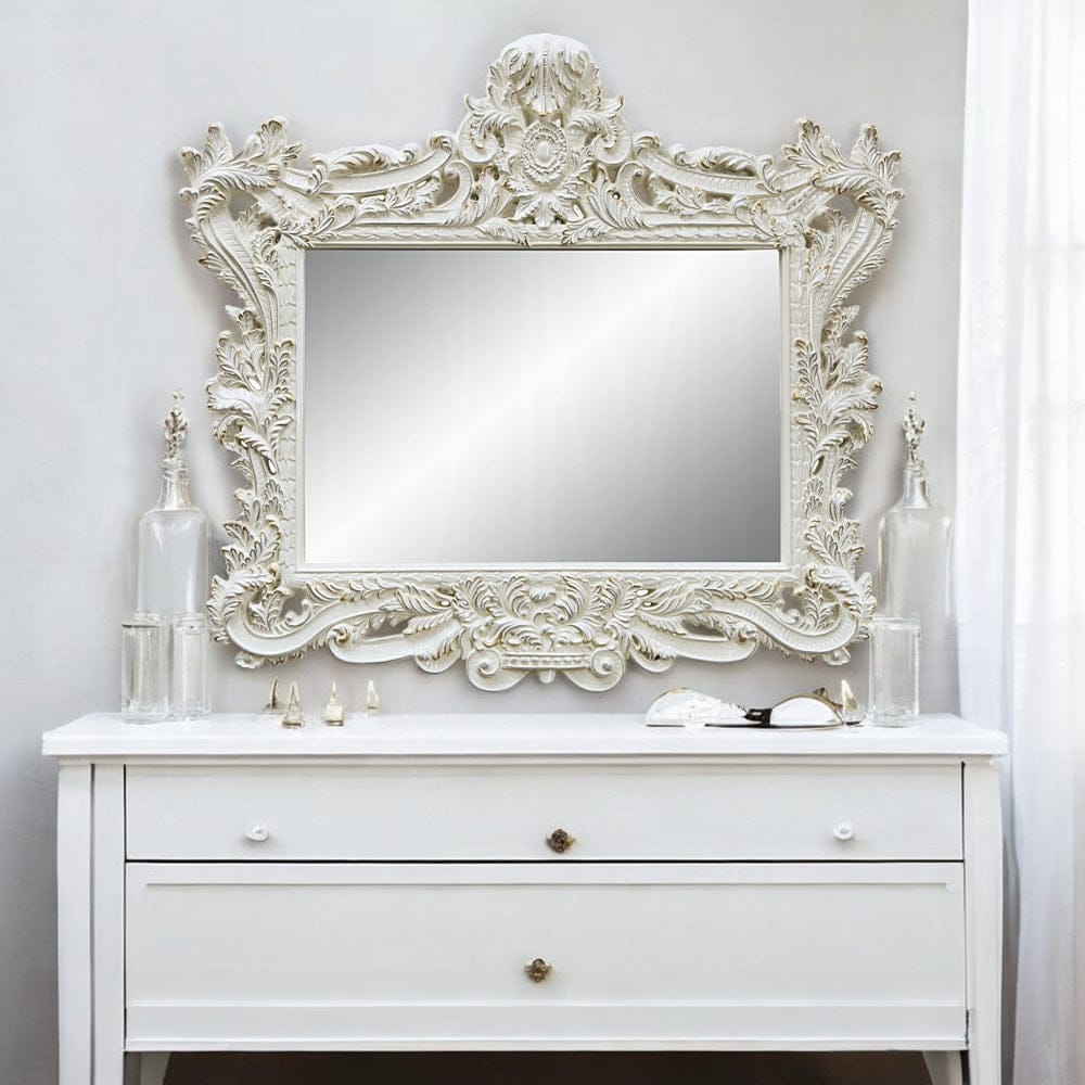 ACME Furniture - Adara Mirror - Antique White - BD01250 view 2