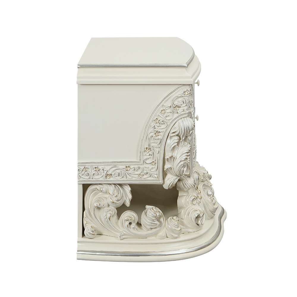ACME Furniture - Adara Nightstand - Antique White - BD01249 view 3