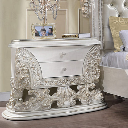 ACME Furniture - Adara Nightstand - Antique White - BD01249 view 6