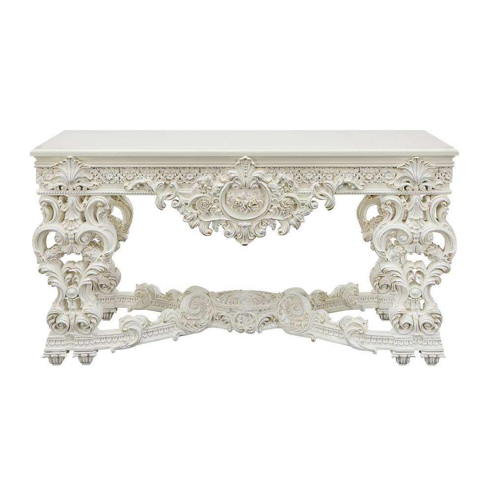 ACME Furniture - Adara Sofa Table - Antique White - LV01219 veiw 2