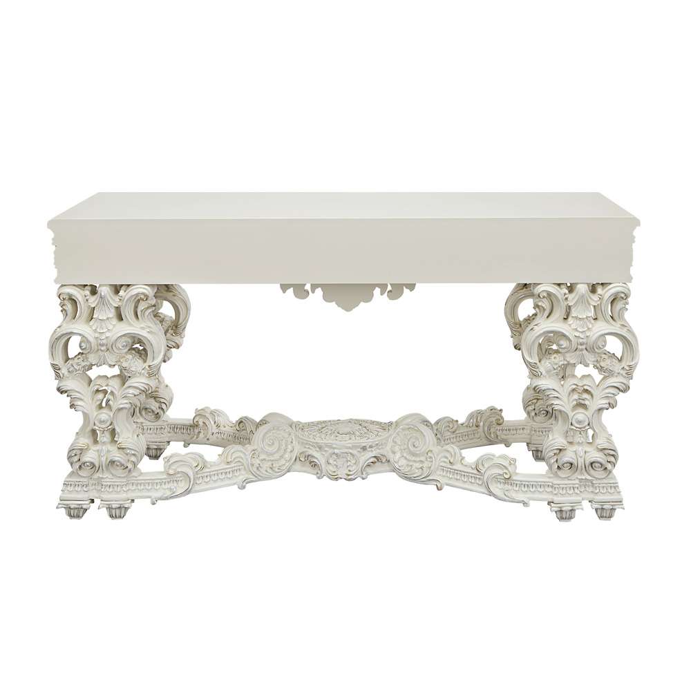 ACME Furniture - Adara Sofa Table - Antique White - LV01219 veiw 4