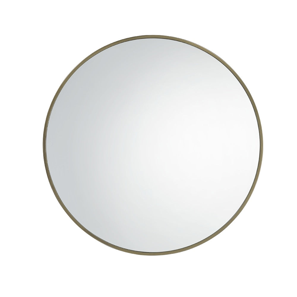 ACME Furniture - Aditya Console Table w/Mirror - Mirrored & Antique Brass Finish - AC02737 veiw 4