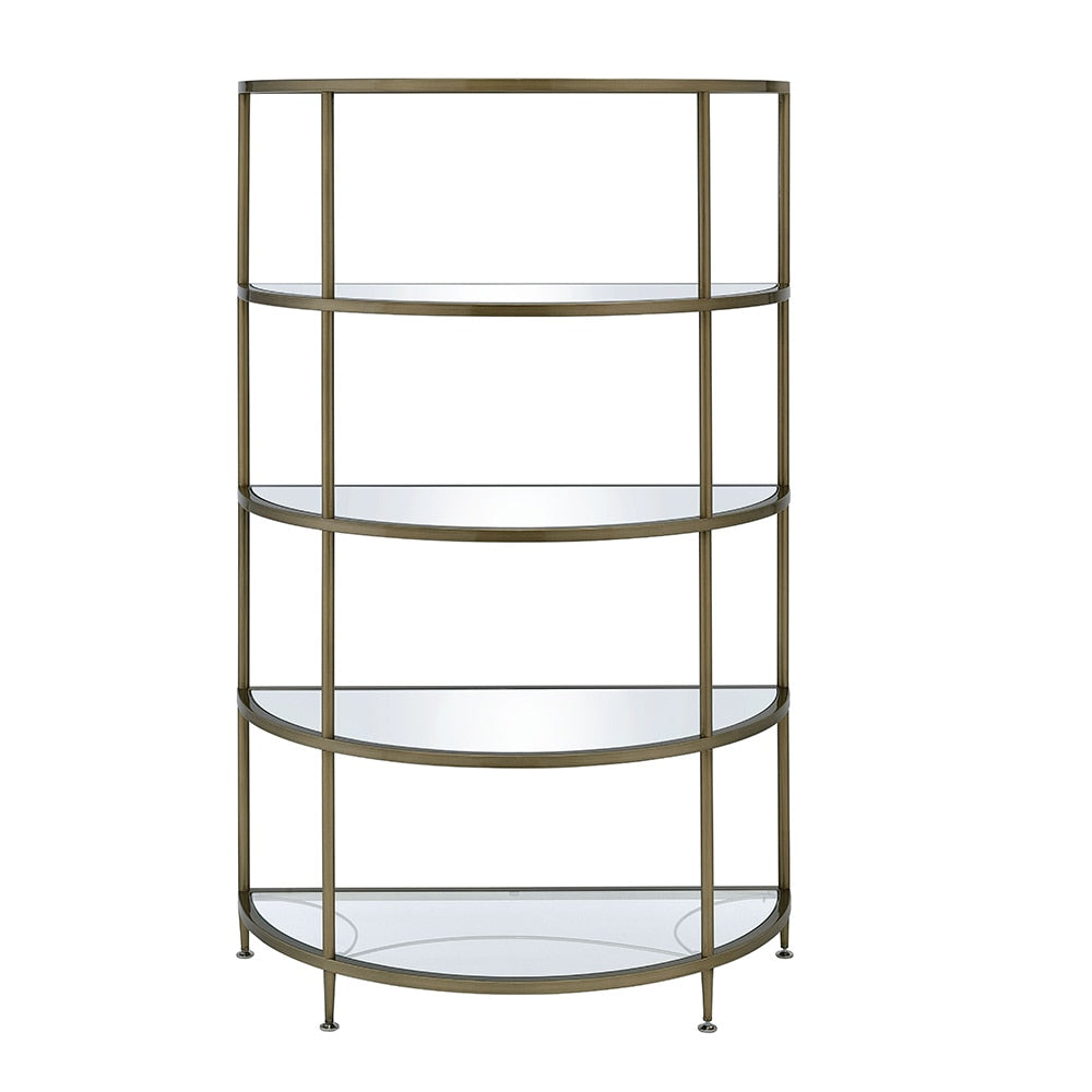 ACME Furniture - Aditya Rack - Mirrored & Antique Brass Finish - AC02738 veiw 2