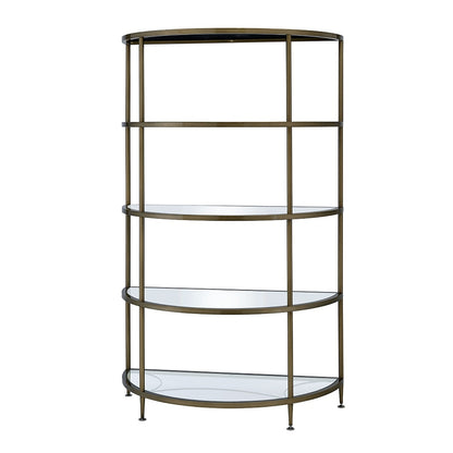 ACME Furniture - Aditya Rack - Mirrored & Antique Brass Finish - AC02738 veiw 3