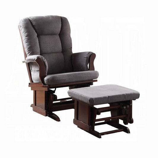 ACME Furniture - Aeron Glider Chair & Ottoman - 59338 view 1