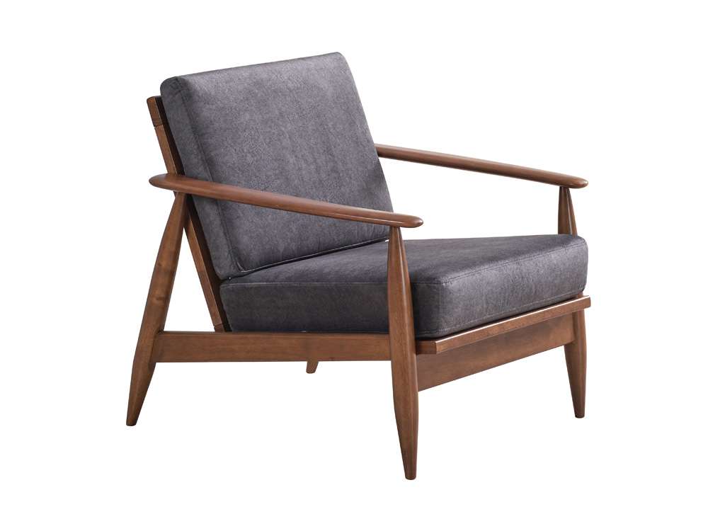 ACME Furniture - Alisa Accent Chair - Charcoal & Brown - AC02377 veiw 6