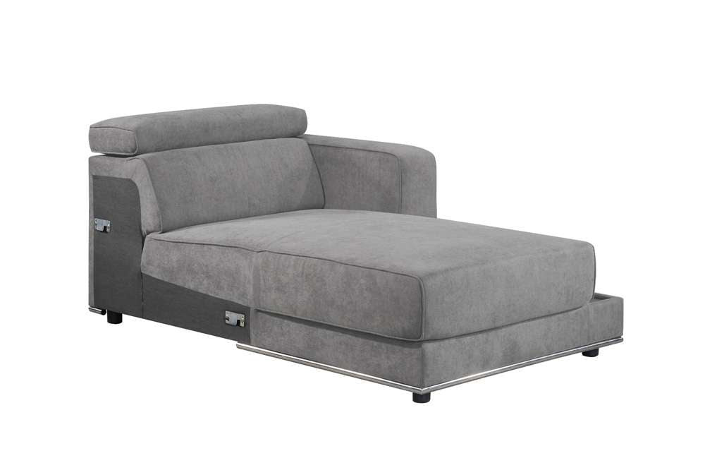 ACME Furniture - Alwin Chaise - 53723 view 1