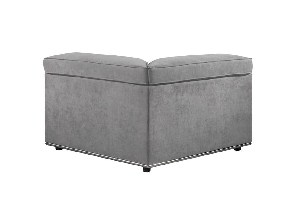 ACME Furniture - Alwin - Modular - Wedge - Dark Gray Fabric - 53721 view 3