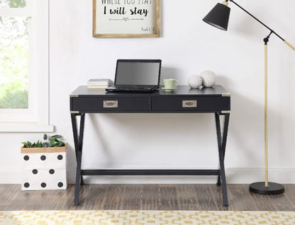 ACME Furniture - Amenia - Writing Desk - Charcoal Finish - 93003 view 6