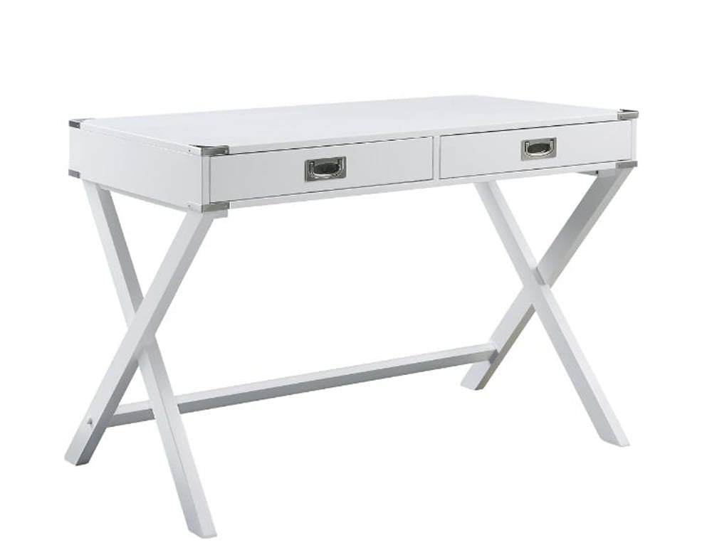 ACME Furniture - Amenia - Writing Desk - White Finish - 93005 view 1