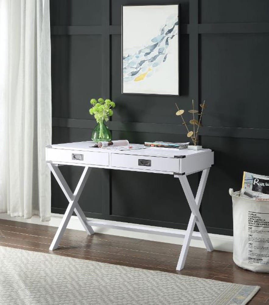 ACME Furniture - Amenia - Writing Desk - White Finish - 93005 view 5