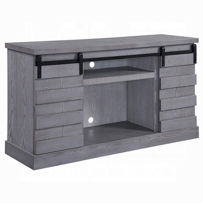 ACME Furniture - Amrita TV Stand w/Fireplace - 91616 view 1
