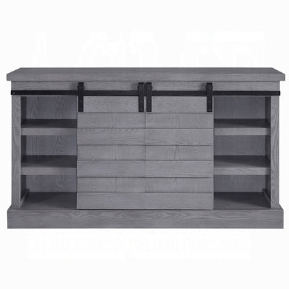 ACME Furniture - Amrita TV Stand w/Fireplace - 91616 view 4