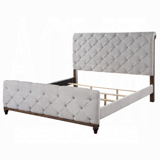 ACME Furniture - Andria Eastern King Bed - Reclaimed Oak - BD01290EK view 1