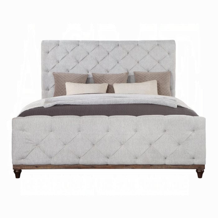 ACME Furniture - Andria Eastern King Bed - Reclaimed Oak - BD01290EK view 2