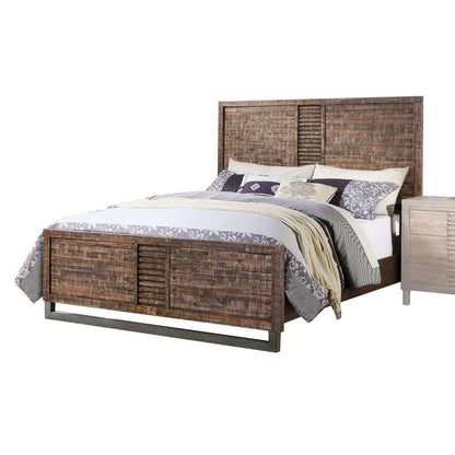 ACME Furniture - Andria Queen Bed - Reclaimed Oak - 21290Q view 1