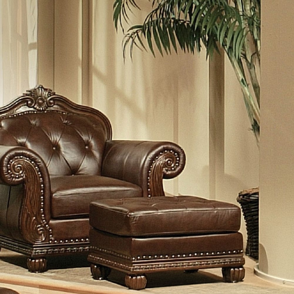 ACME Furniture - Anondale Ottoman - 15034 view 4
