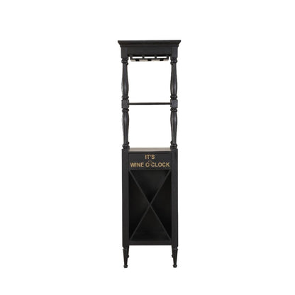 ACME Furniture - Anthony - Wine Cabinet - Antique Black - 97464 view 2