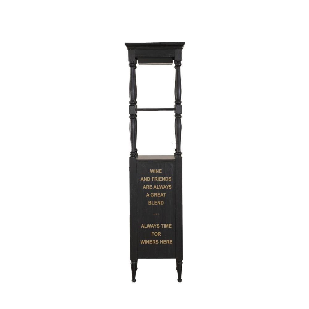 ACME Furniture - Anthony - Wine Cabinet - Antique Black - 97464 view 3