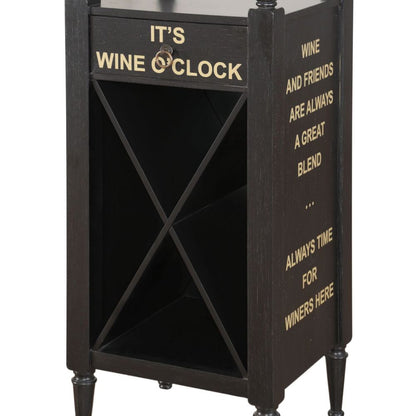 ACME Furniture - Anthony - Wine Cabinet - Antique Black - 97464 view 4
