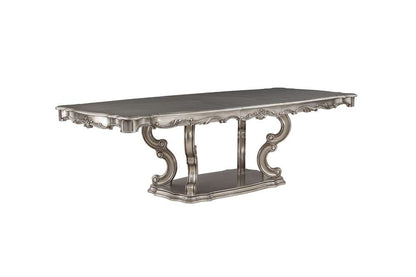 ACME Furniture - Ariadne Dining Table - Antique Plantinum - DN02281 view 1