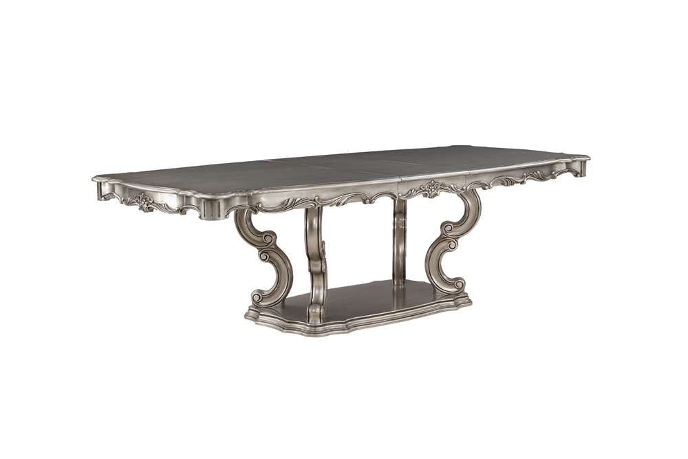 ACME Furniture - Ariadne Dining Table - Antique Plantinum - DN02281 veiw 1