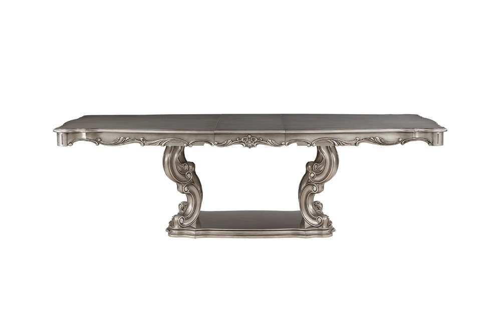 ACME Furniture - Ariadne Dining Table - Antique Plantinum - DN02281 veiw 2