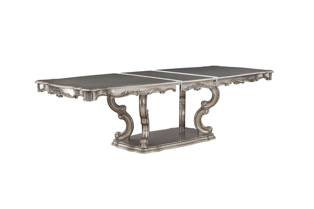 ACME Furniture - Ariadne Dining Table - Antique Plantinum - DN02281 veiw 3