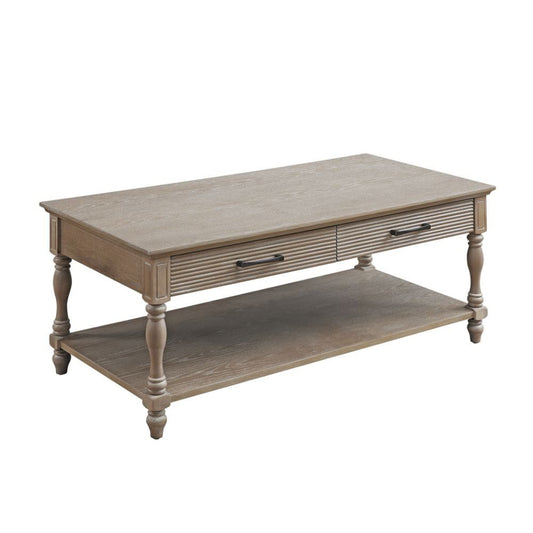 ACME Furniture - Ariolo - Coffee Table - Weathered Oak - 83220 view 1