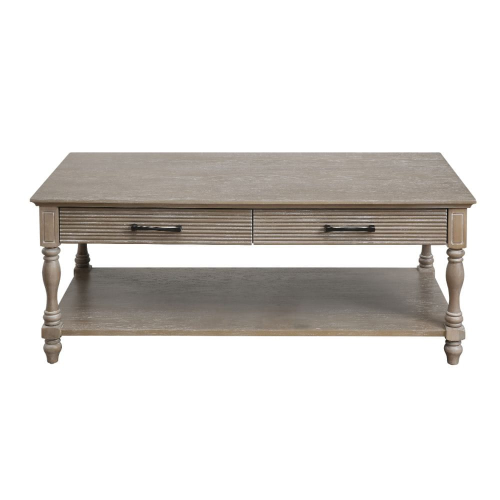 ACME Furniture - Ariolo - Coffee Table - Weathered Oak - 83220 view 2
