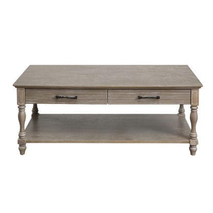 ACME Furniture - Ariolo - Coffee Table - Weathered Oak - 83220 view 2