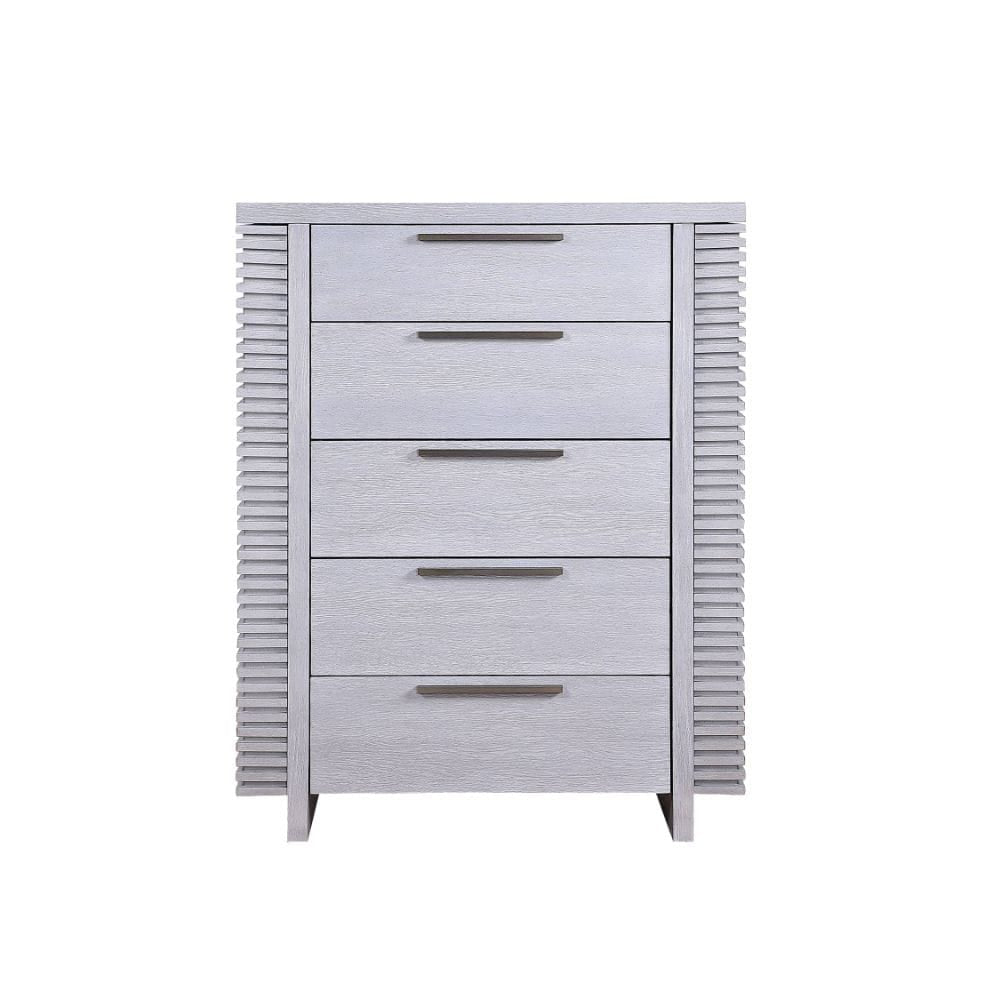 ACME Furniture - Aromas - Chest w/Side Hidden Storage - White Oak - 28127 view 2
