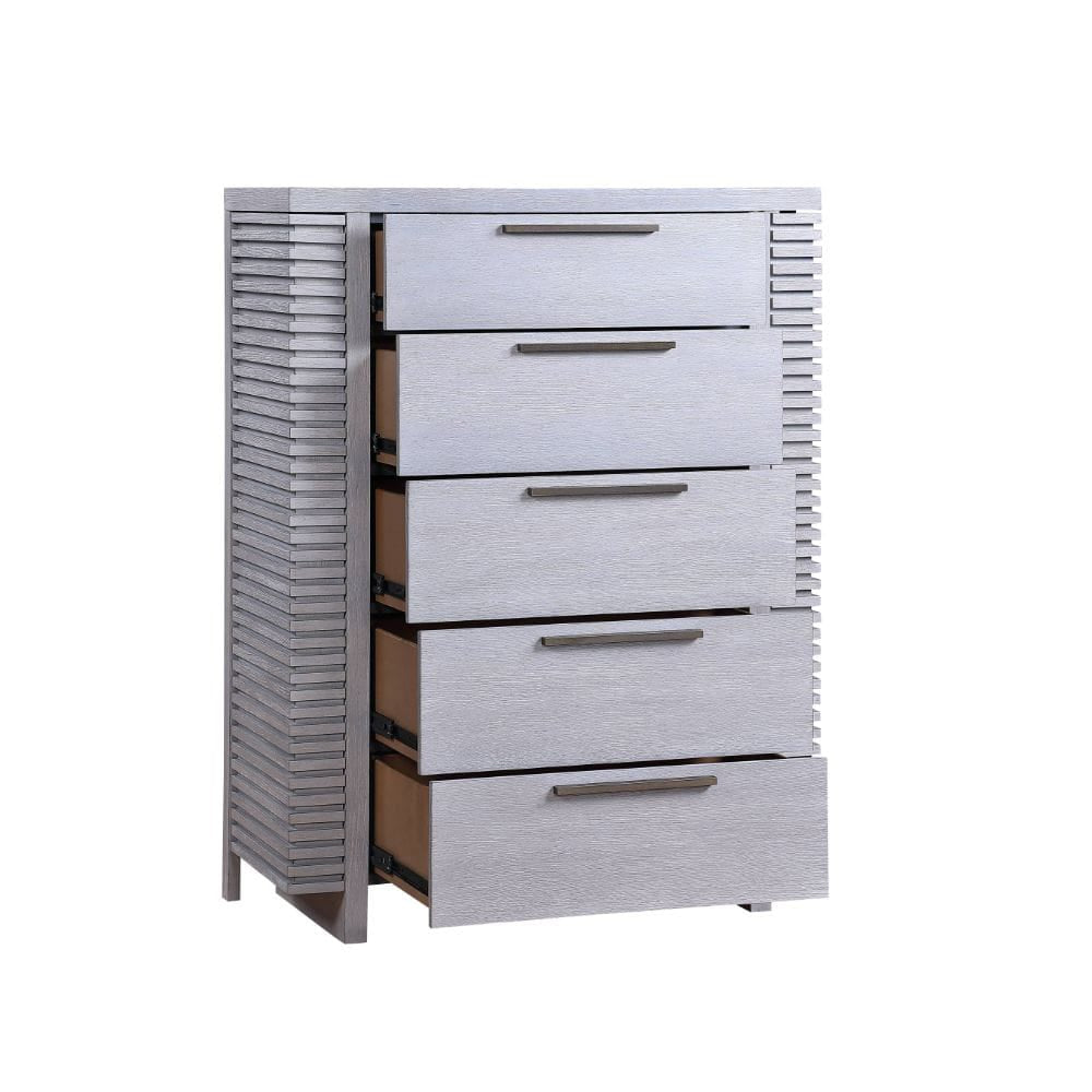 ACME Furniture - Aromas - Chest w/Side Hidden Storage - White Oak - 28127 view 3