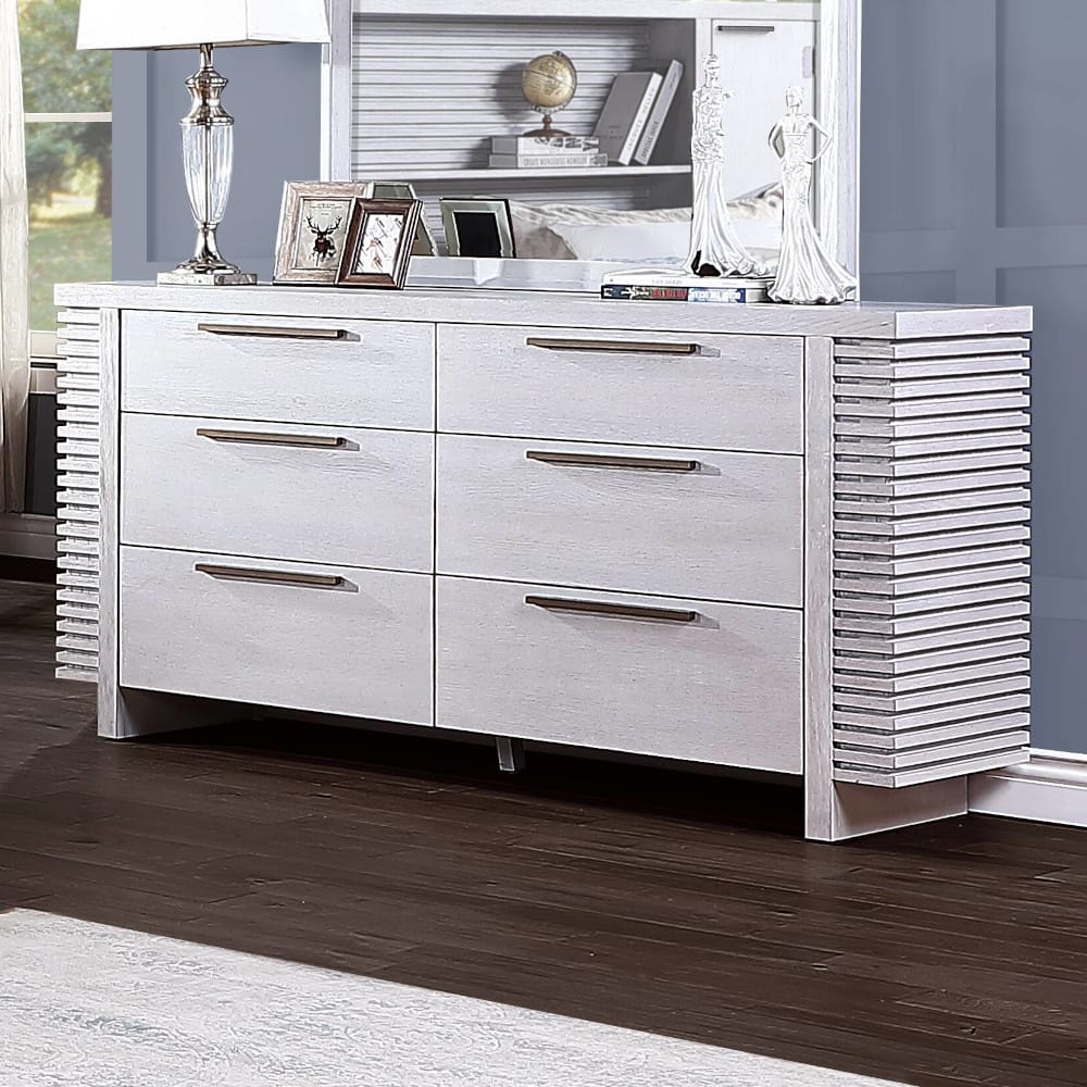 ACME Furniture - Aromas - Dresser - White Oak - 28125 view 4