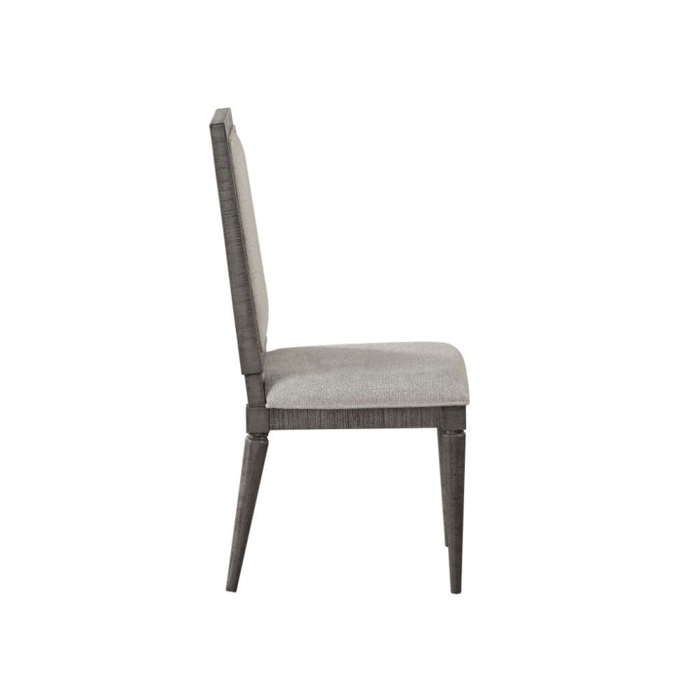 ACME Furniture - Artesia - Side Chair (Set of 2) - Fabric & Salvaged Natural - 77092 view 3