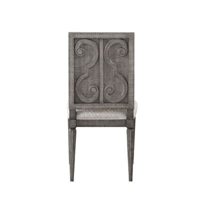 ACME Furniture - Artesia - Side Chair (Set of 2) - Fabric & Salvaged Natural - 77092 view 4